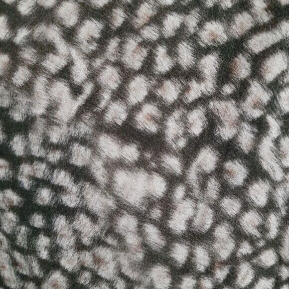 SAKS FIFTH AVENUE | X MAJESTIC FILATURES Extrafine Superwashed Tee Cheetah Sz S - Picture 10 of 11